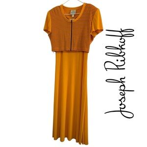 ✨Joseph Ribkoff Orange 2-Piece Set - Size 14